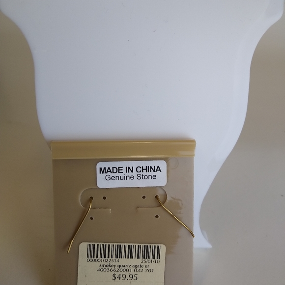 Coldwater Creek Gemstone Earrings NWT - Picture 2 of 2